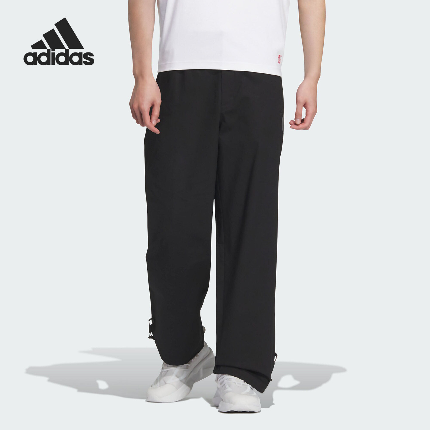Adidas/阿迪达斯正品CESP WV PANTS男士梭织阔腿运动裤JE8572