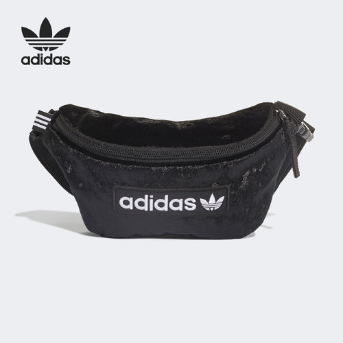 Adidas/阿迪达斯正品 Waist Bag 三叶草男女运动单肩包ED5877