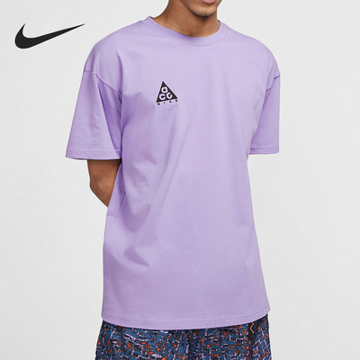Nike/耐克正品ACG男士圆领透气刺绣运动休闲短袖BQ7342-567