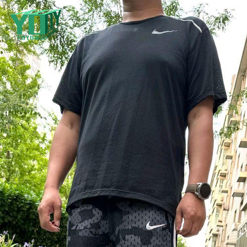 Nike/耐克正品2026春季款男士圆领套头经典透气短袖AJ7566-334