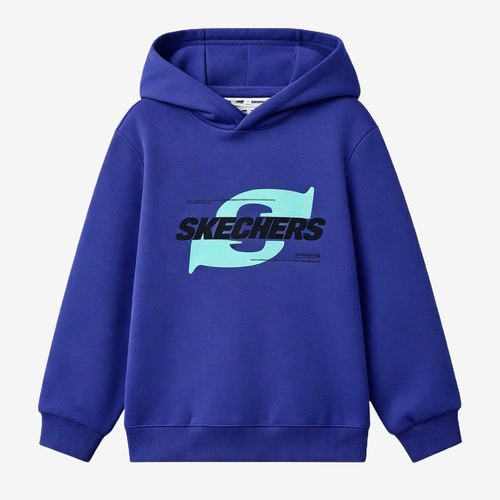 Skechers斯凯奇正品儿童款Colorful S舒适长袖T恤L425K096-00MY