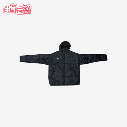 Nike/耐克正品男士连帽拉链舒适简约保暖长袖棉服FD7703-010