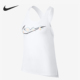 背心CD8224 女士Logo印花V领直筒吊带无袖 100 耐克正品 Nike