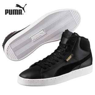 Puma/彪马正品冬季中性新款高帮皮面加绒板鞋休闲鞋364977