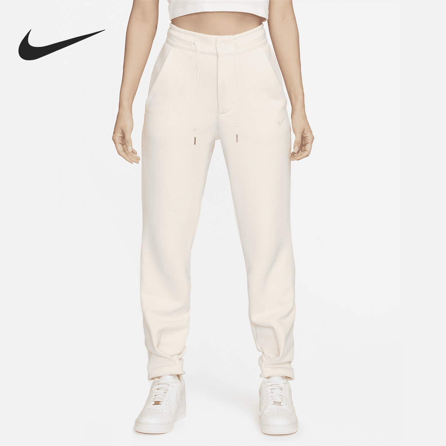 Nike/耐克正品春季新款女子休闲运动法式毛圈长裤DV7801-901