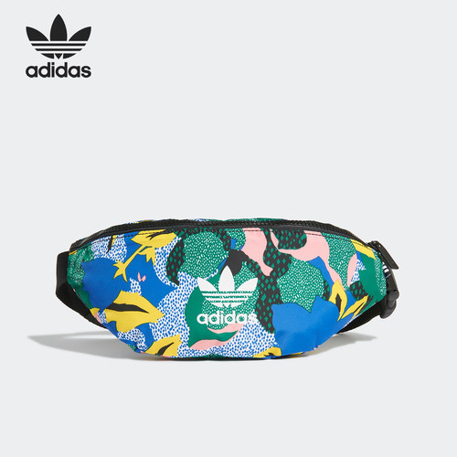 Adidas/阿迪达斯正品 三叶草 WAISTBAG 女子休闲运动腰包 GD1852