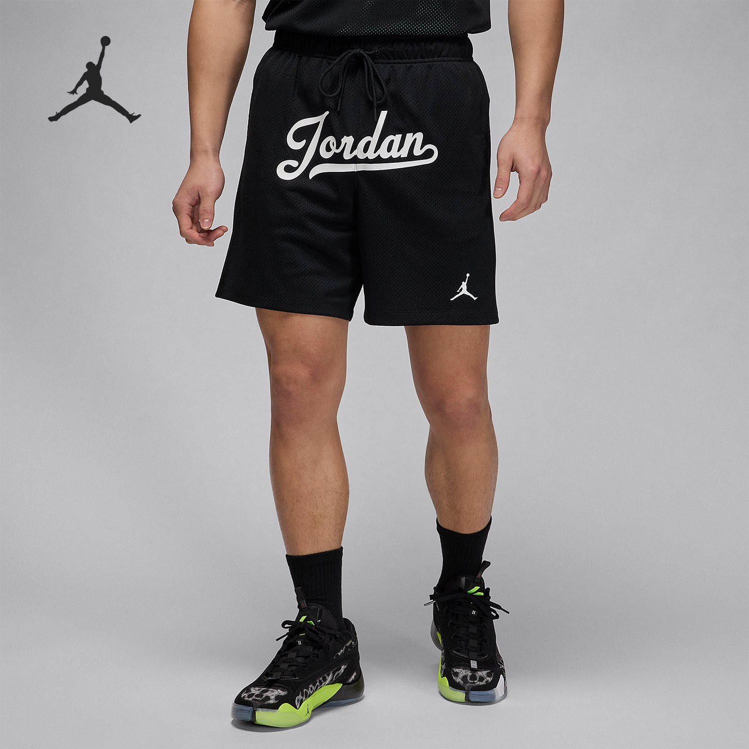 Nike/耐克正品JORDAN新款男士运动针织透气短裤FN4662-010