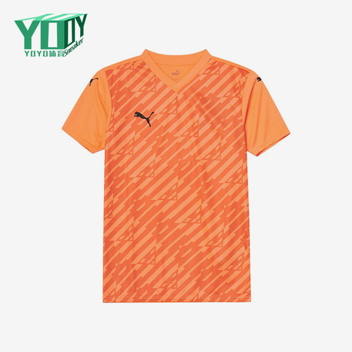 Puma/彪马正品ULTIMATE排汗短袖T恤男橙色经典训练鞋705371-21
