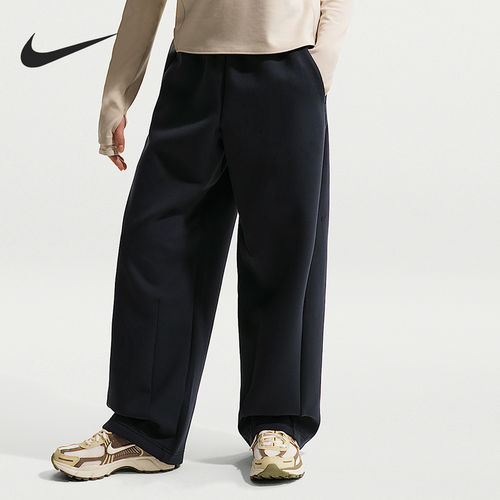 Nike/耐克正品2026春季款大童松紧腰宽松印花长裤IM1764-010
