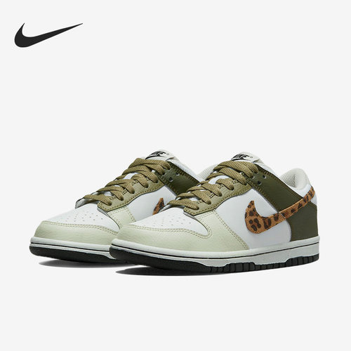 Nike/耐克正品Dunk Low 低帮女子系带运动休闲鞋 DX9282-100