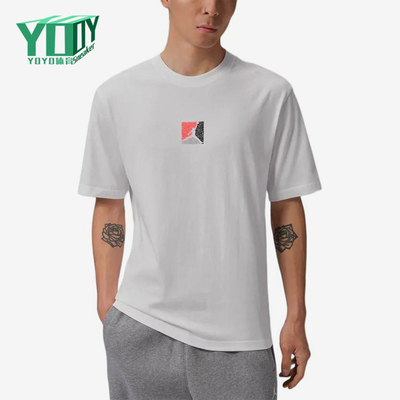 Nike/耐克正品JORDAN新款男白色印花圆领经典短袖T恤IF3065-100