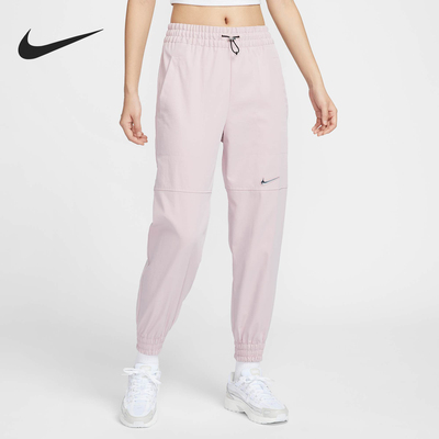 Nike/耐克正品秋冬新款女士梭织透气束脚运动长裤CZ8910-645