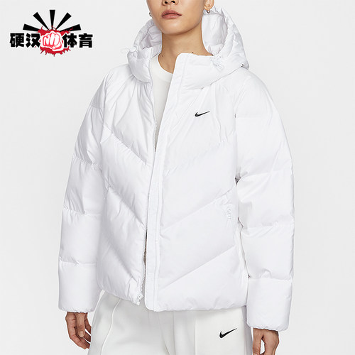 Nike/耐克正品冬季女士运动休闲防风拒水时尚羽绒服HV5236-100