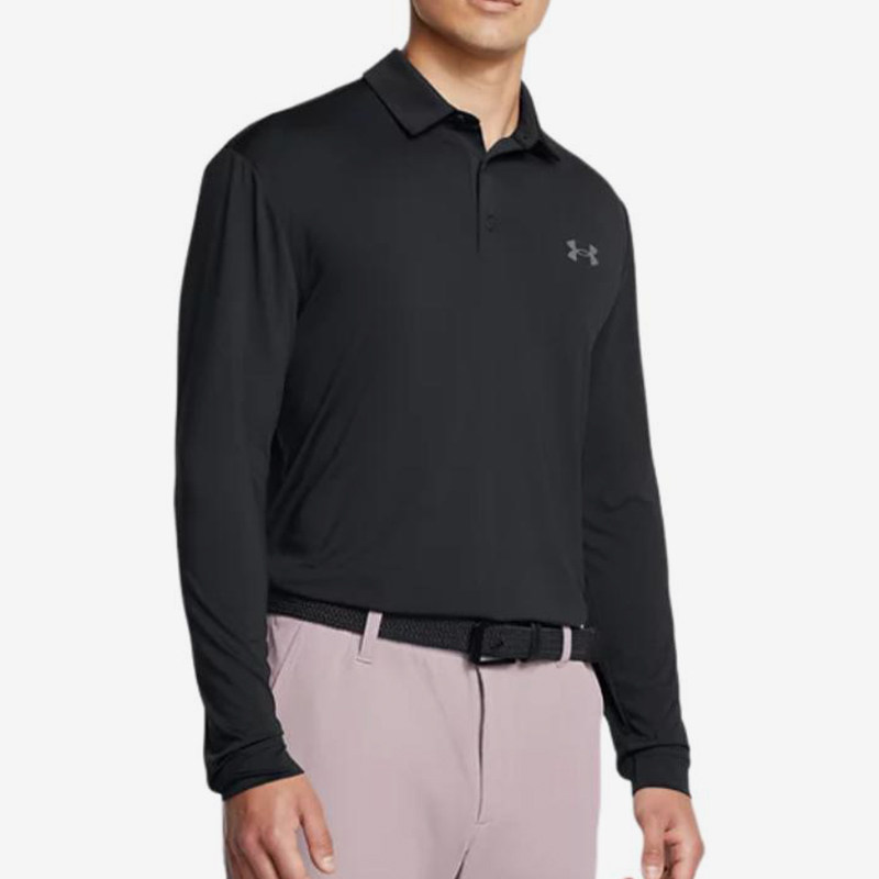 UA/安德玛正品夏季新款男子运动高尔夫翻领短袖POLO衫1387123-001