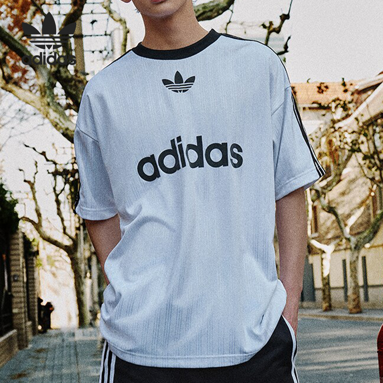 Adidas/阿迪达斯正品三叶草ADICOLOR TEE男士短袖T恤IM9459