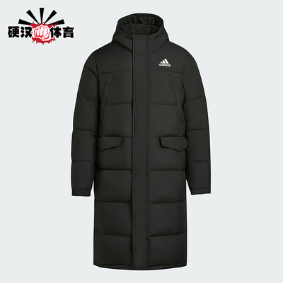 Adidas/阿迪达斯正品LONG DOWN PARKA男士运动保暖羽绒服KE5405