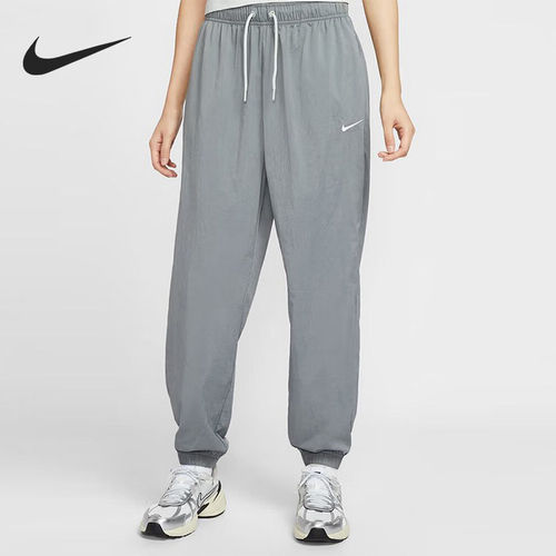 Nike/耐克正品OVERSIZE女士梭织运动束脚宽松长裤IH0827-091