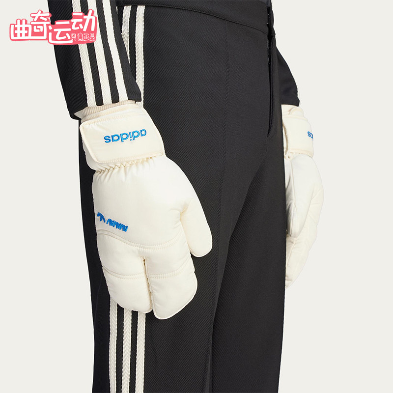 Adidas/阿迪达斯正品三叶草男女休闲日常经典运动保暖手套JG1432
