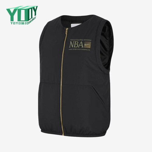 Nike/耐克正品男士运动字母印花图案休闲棉马甲FD8451-010