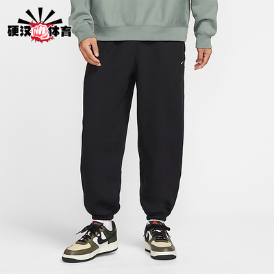 Nike/耐克正品Solo Swoosh男士运动束脚加绒保暖长裤HV1089-010