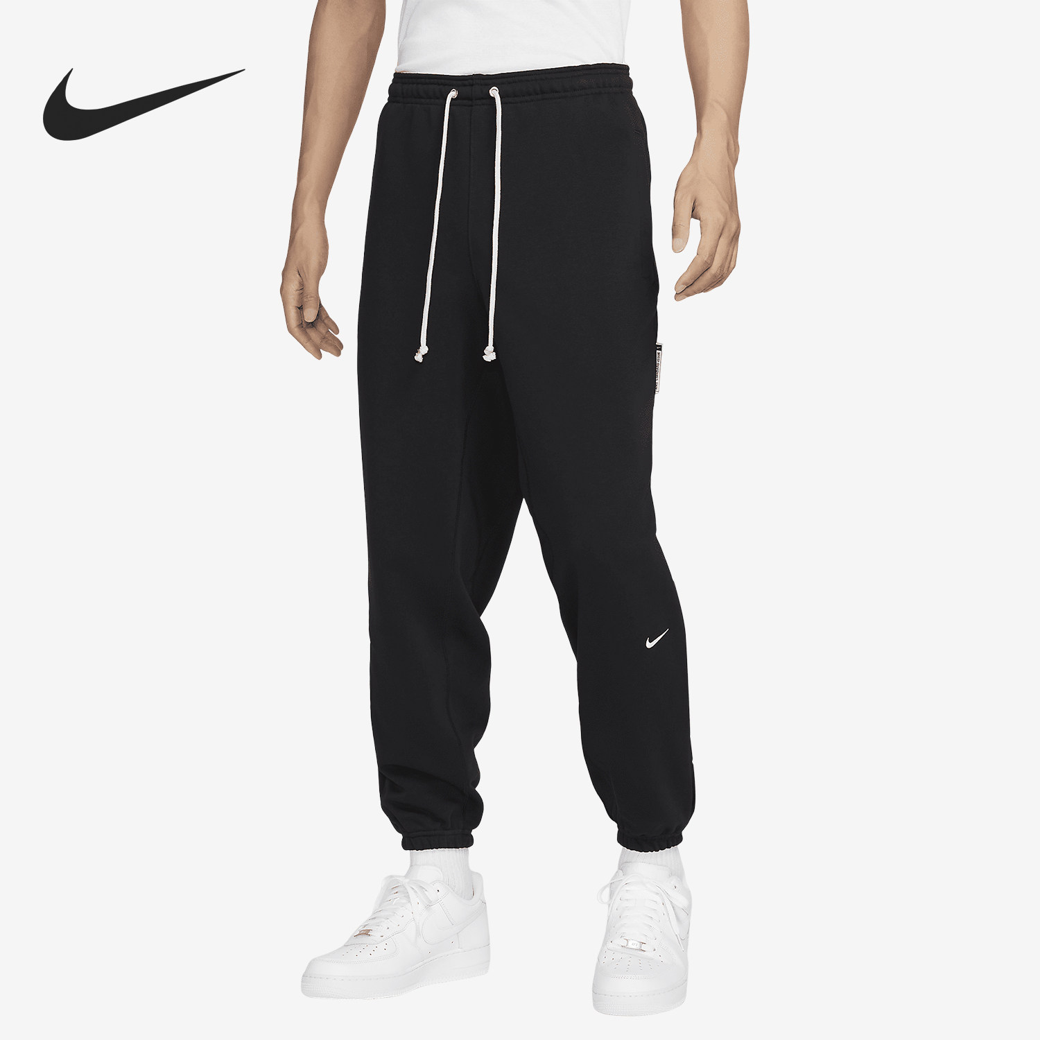 Nike/耐克正品2024新款男士篮球训练柔软针织长裤FZ0225-010,运动服/休闲服装,运动长裤,淘宝优惠券,粉丝福利购,淘宝优惠卷