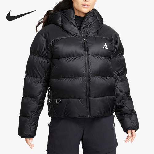 Nike/耐克正品冬季新款女子ACG户外宽松保暖连帽棉服FB8001