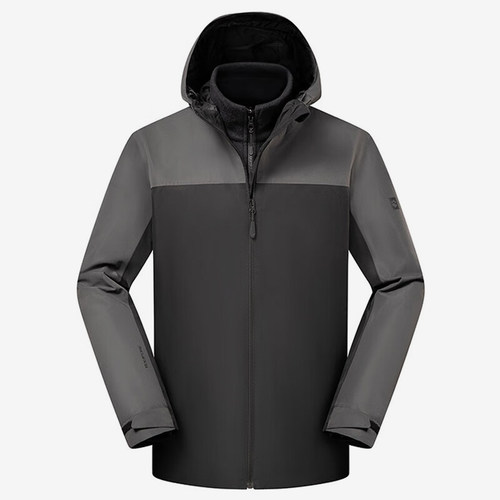 Jack wolfskin/狼爪正品拼接女士三合一冲锋衣5031031-6000
