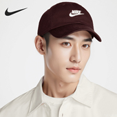 Nike 652 男女简约休闲软顶水洗棒球帽FB5368 耐克正品 新款