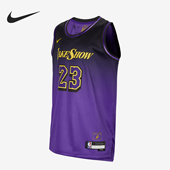 耐克正品 夏季 新款 Nike 大童宽松透气篮球背心T恤IF2401 504