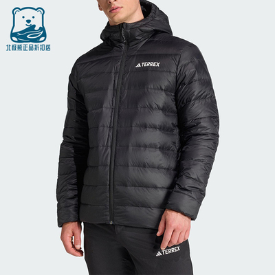 Adidas/阿迪达斯正品2025 MULTI男士休闲保暖户外羽绒服KB2176