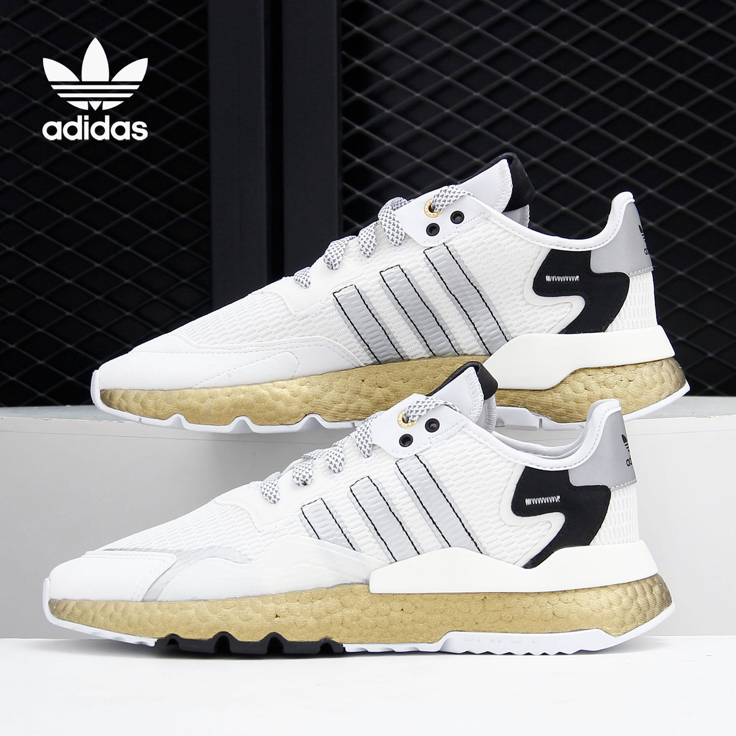 Adidas/阿迪达斯正品三叶草 NITE JOGGER 男女经典休闲鞋 FW6147,运动鞋new,运动休闲鞋,淘宝优惠券,粉丝福利购,淘宝优惠卷