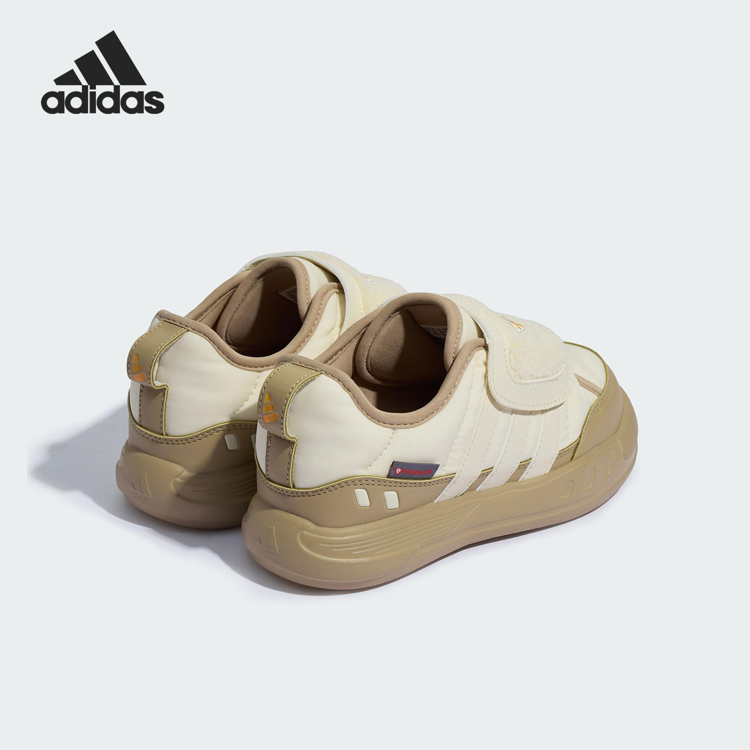 Adidas/阿迪达斯正品PUFFY SKIPPER小童耐磨日常运动鞋KJ3902