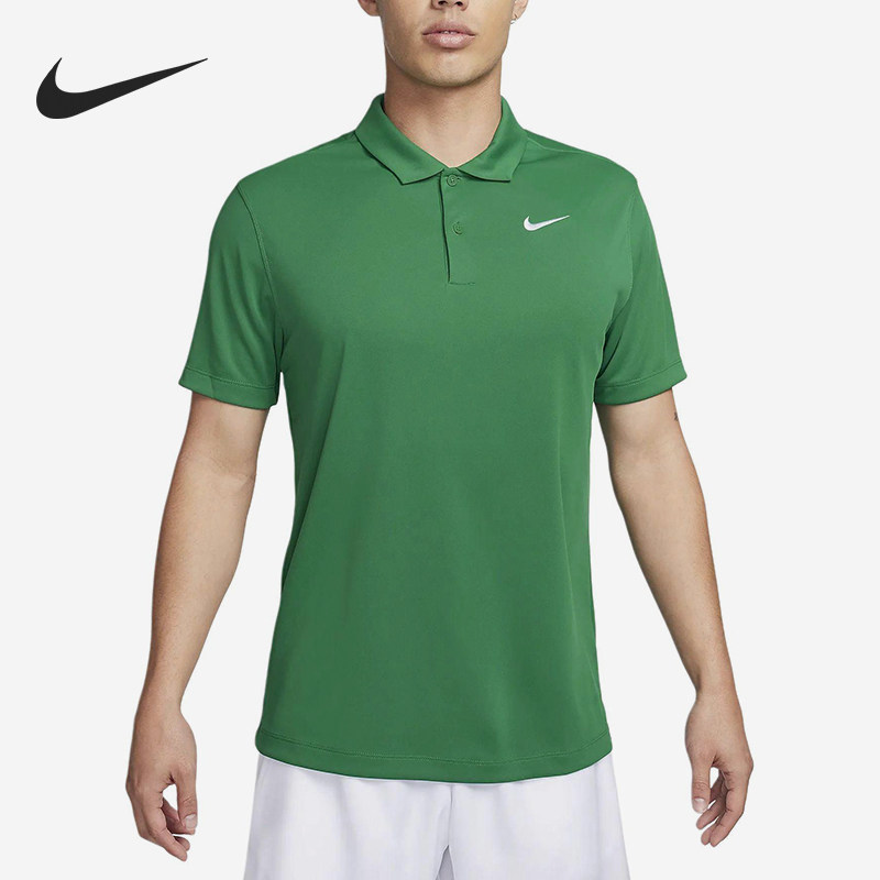 Nike/耐克正品舒适男士套头透气刺绣运动POLO衫DH0858-365