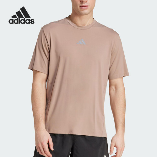 Adidas/阿迪达斯正品D4T INT. TEE男士开衩运动短袖JW2557
