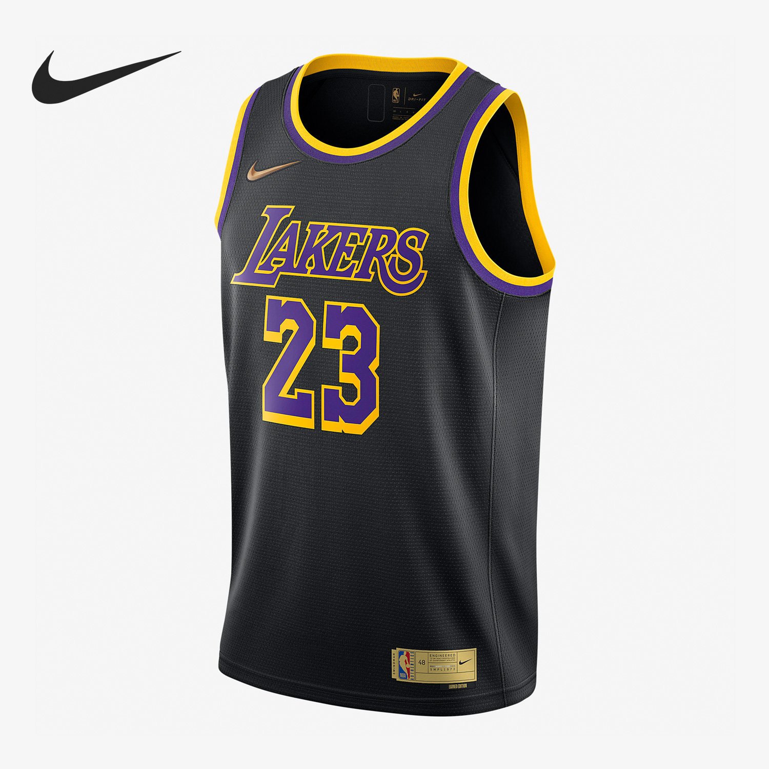 Nike/耐克正品詹姆斯JAMES23号球衣男子篮球服背心CN9929-013