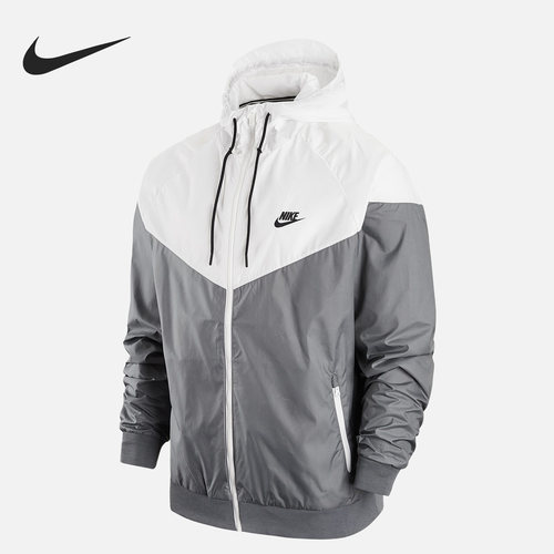 Nike/耐克正品男子舒适连帽拉链休闲运动夹克外套 AT5271-084