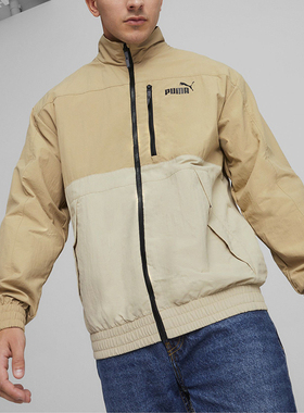 Puma/彪马 正品2024新款男士训练运动梭织立领外套627117-83