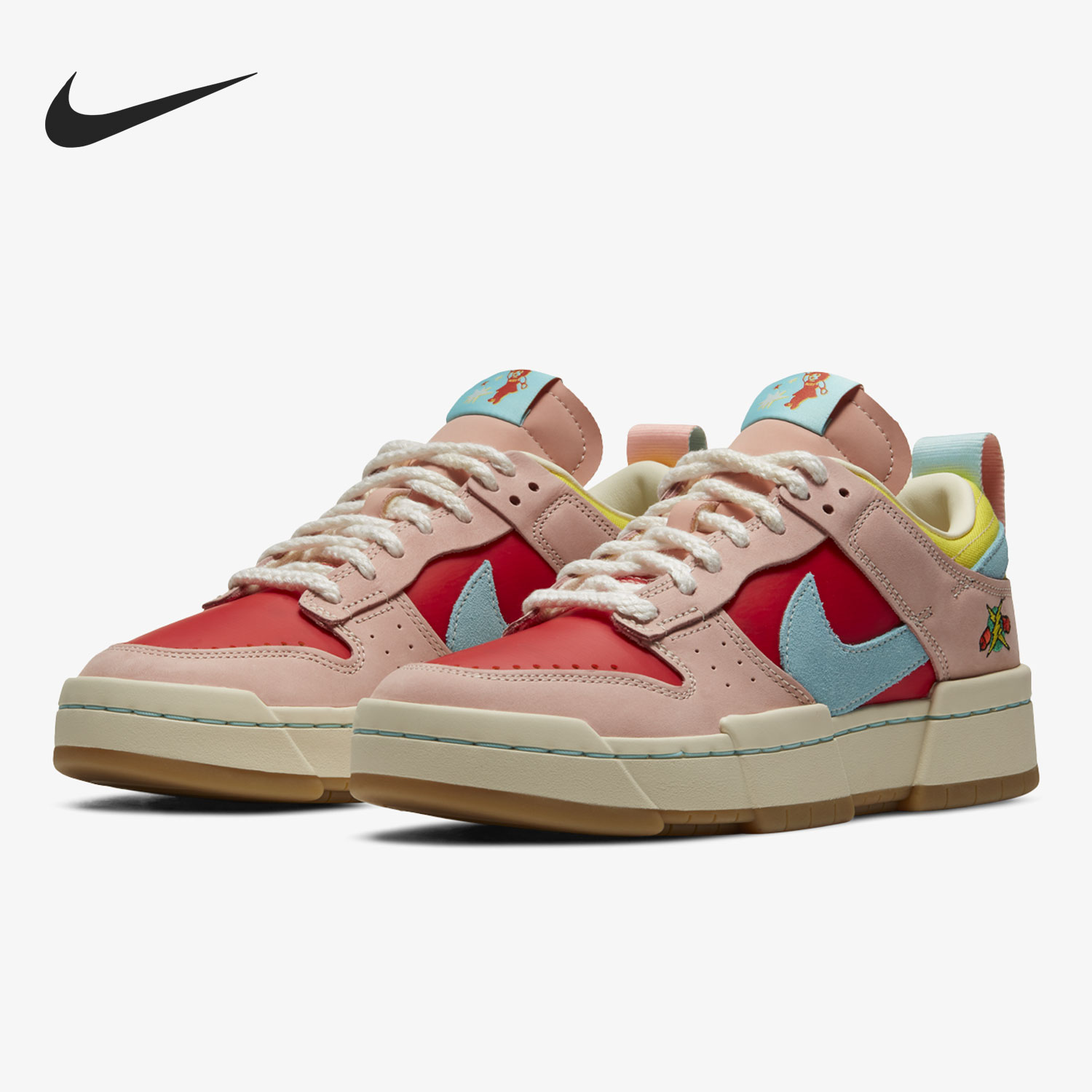 正品爆竹粉休闲鞋Nike/耐克