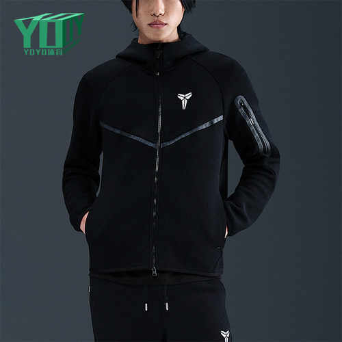 Nike/耐克正品Tech Fleece男士运动针织连帽户外外套IB2714-010