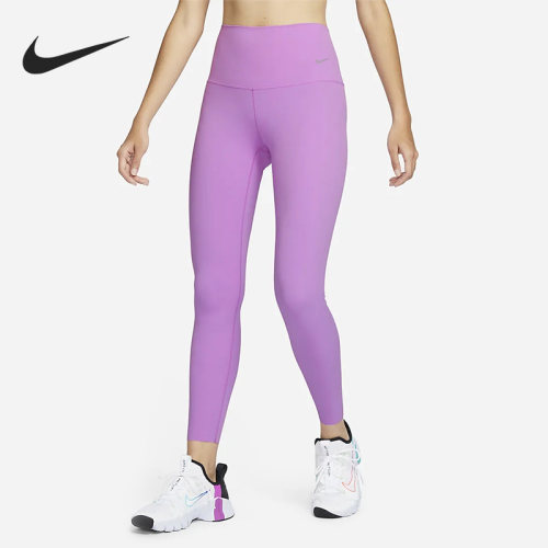 Nike/耐克正品春季女子低强度包覆速干高腰紧身裤DQ6014-532