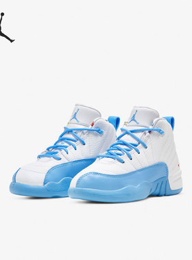 Nike/耐克正品JORDAN 12 RETRO儿童运动缓震篮球鞋DQ4366-114