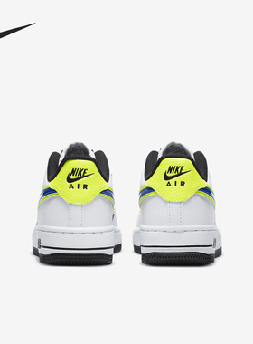 Nike/耐克正品Air Force 1 GS女子大童运动板鞋DB1555-100