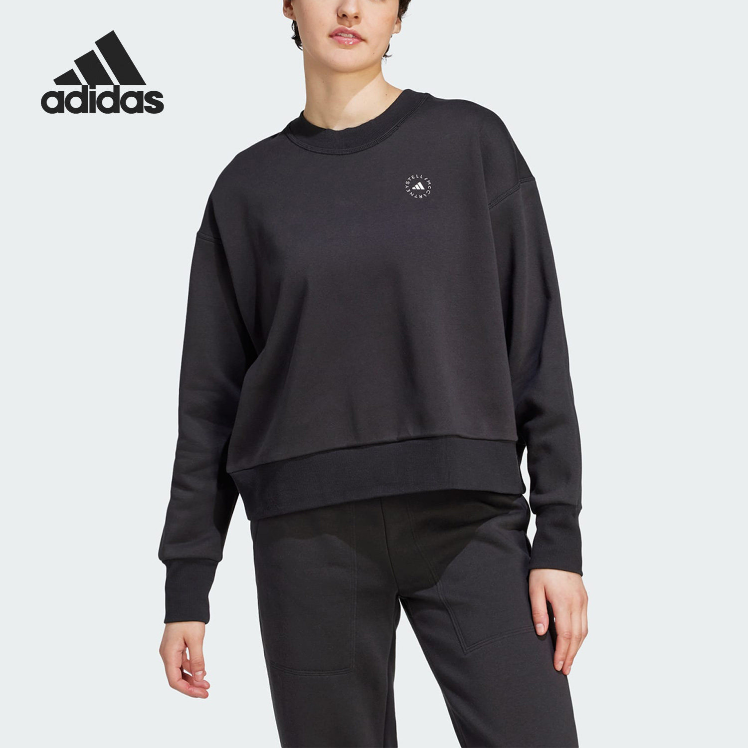 阿迪达斯女子运动卫衣