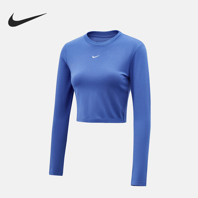 Nike/耐克正品透气女士圆领日常舒适休闲运动T恤HF5323-460