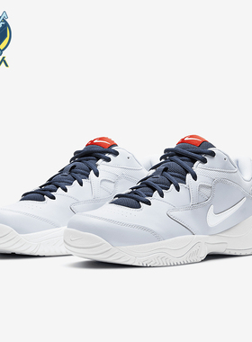 Nike/耐克正品Court Lite 2男士耐磨低帮系带网球鞋AR8836-006