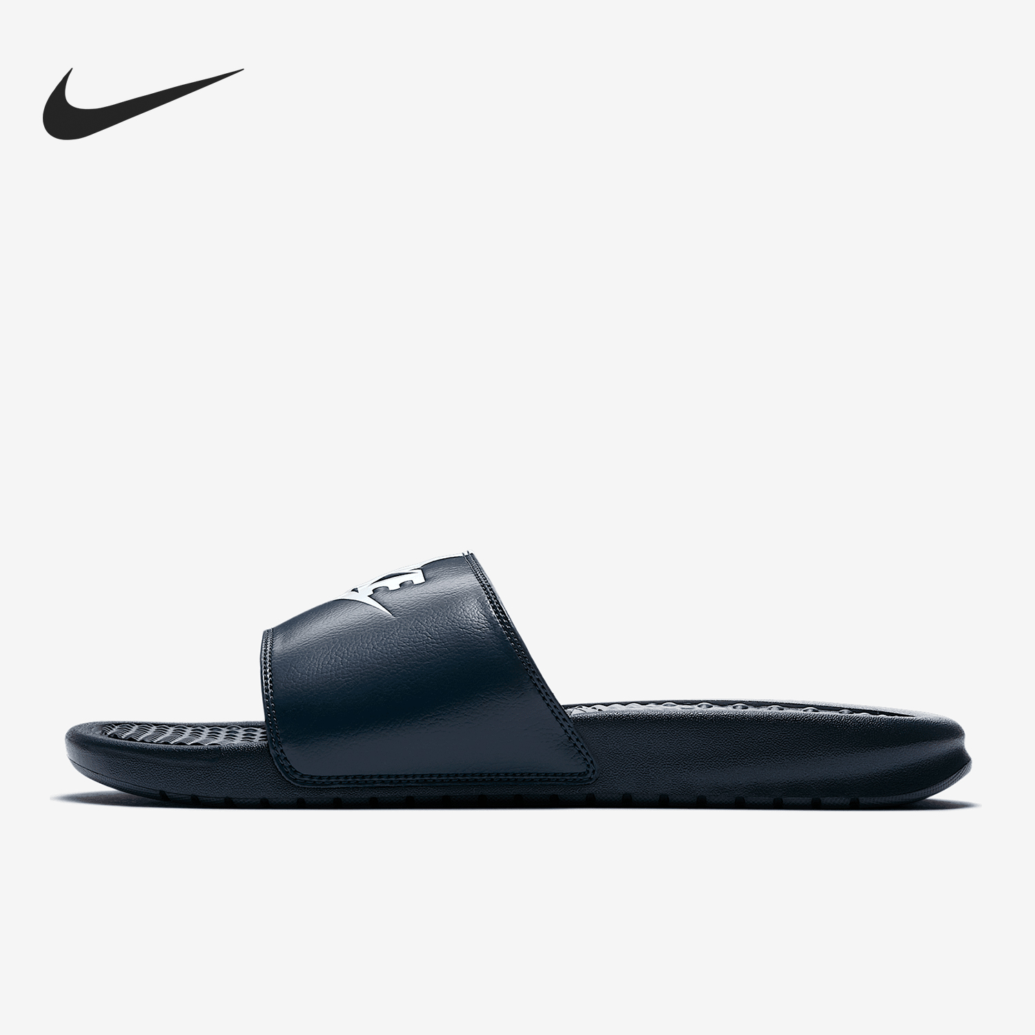 Nike/耐克正品BENASSI 女士耐磨运动轻便透气拖鞋343881-406