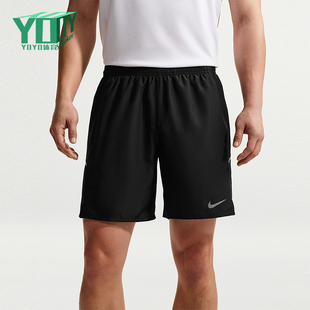 Nike/耐克夏季男士轻薄高弹百搭休闲运动五分针织短裤 IF2057-010