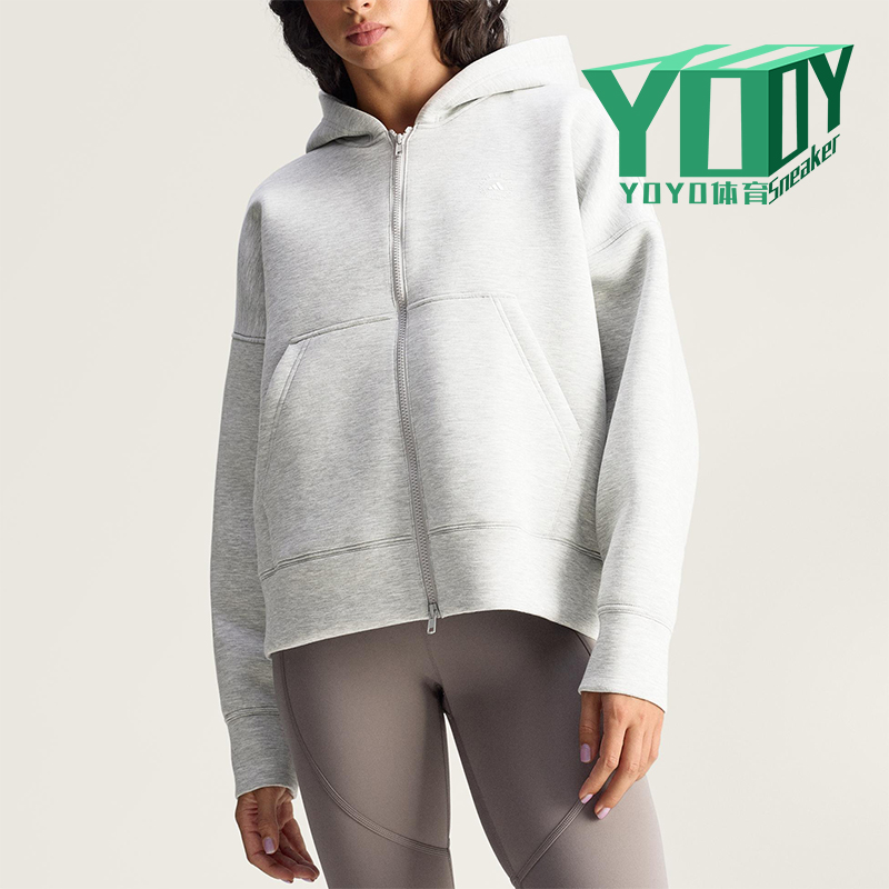 Adidas/阿迪达斯正品SCUBA HOODIE 女士运动宽松连帽夹克JM5792