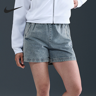 IF0624 Sportswear女士运动透气牛仔短裤 440 耐克正品 Nike