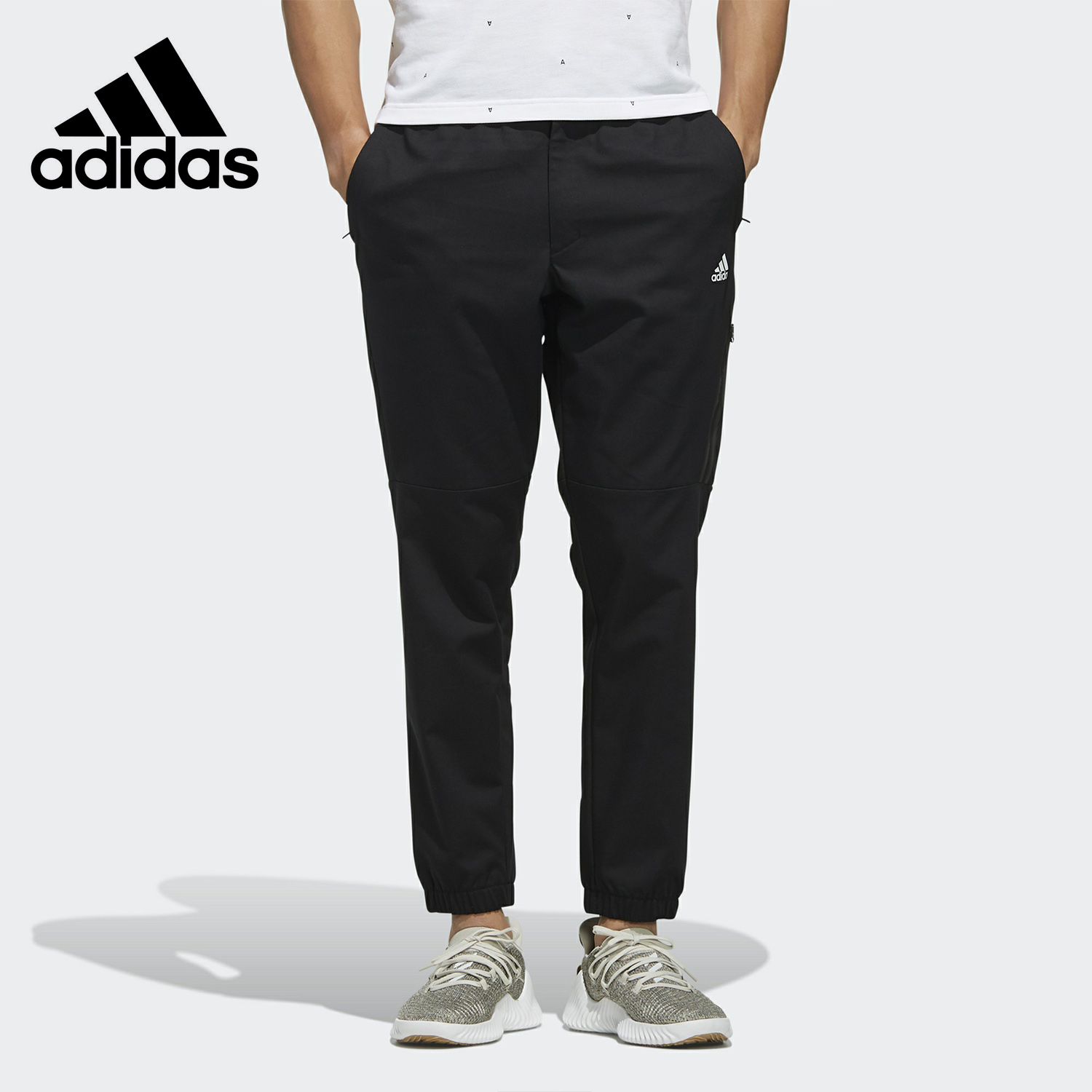 Adidas/阿迪达斯正品 AL PT TWILL 男子舒适运动长裤 FJ6764